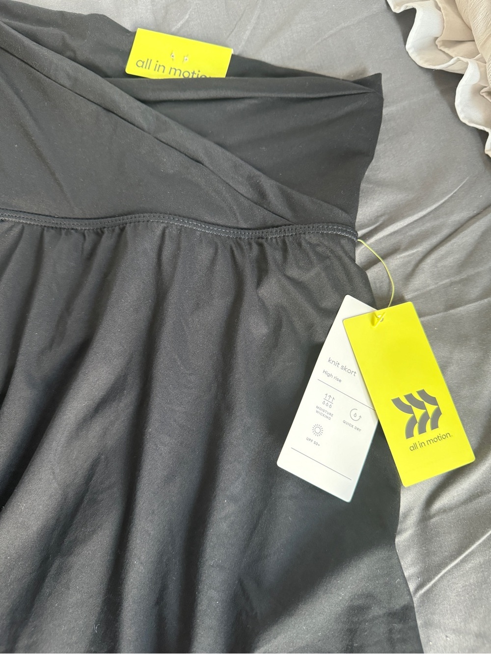 all in motion Black Circle Skater Skirt - Picture 2 of 7